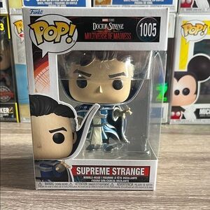 Funko Pop! Supreme Strange with Blue and White
